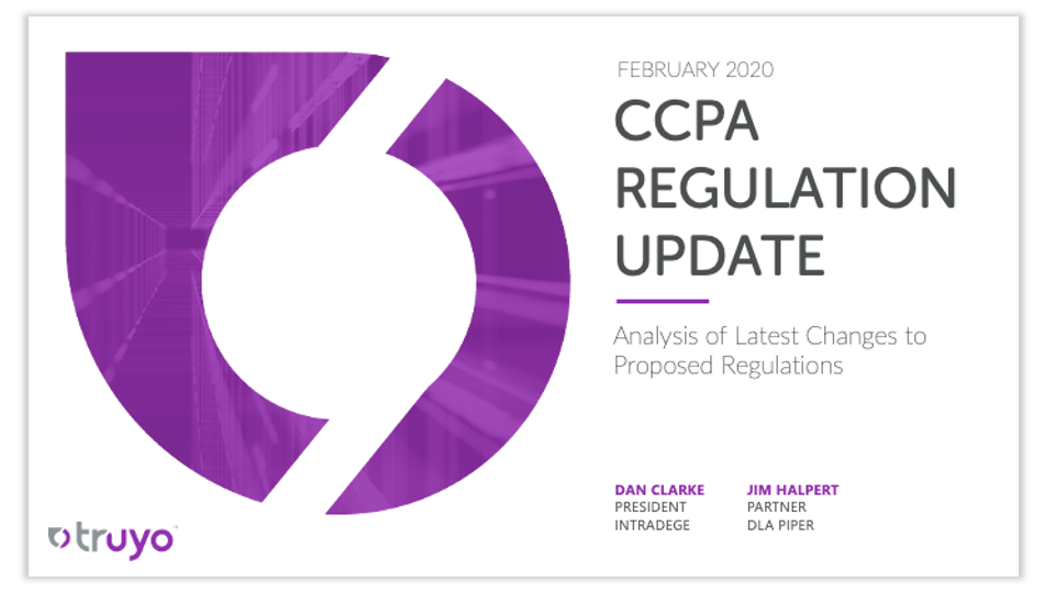 CCPA Regulation Update Whitepaper